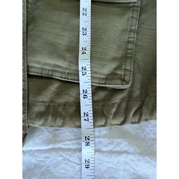 Anthropologie Hei Hei Floral Embroidered Military Green Field Jacket Size Small - Picture 12 of 12